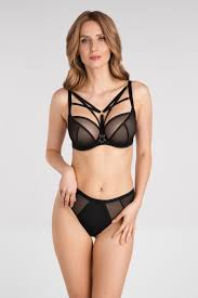 K824 Soft Black Bra  Afl 109.59